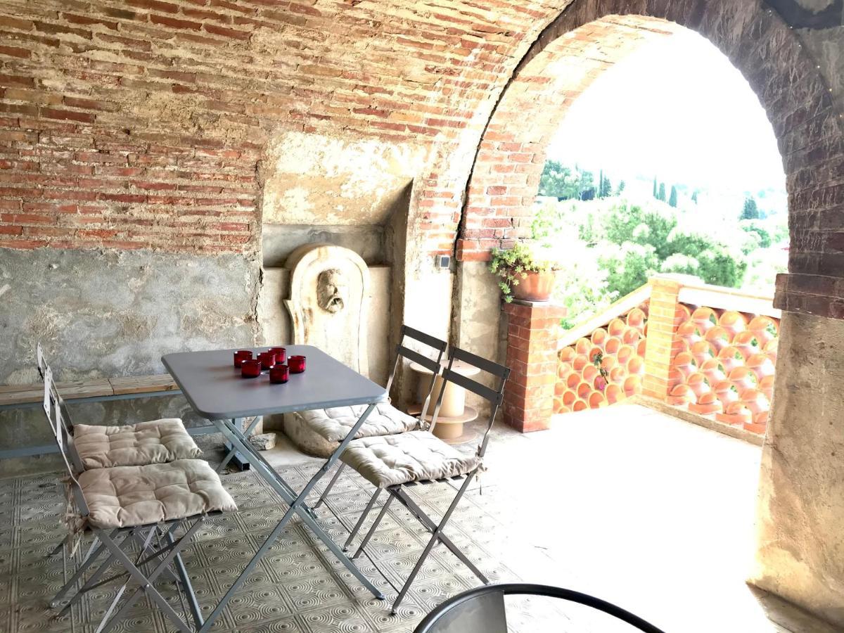 Studio De Charme Avec Grande Terrasse Vue Mer Le Castellet  Dış mekan fotoğraf